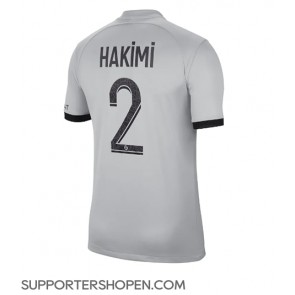 Paris Saint-Germain Achraf Hakimi #2 Borta Matchtröja 2022-23 Kortärmad